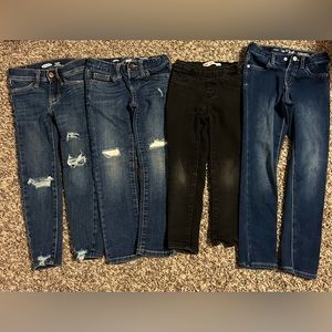 5T Girls Jeans/Jegging lot- Old Navy, Levi, Cat and Jack
